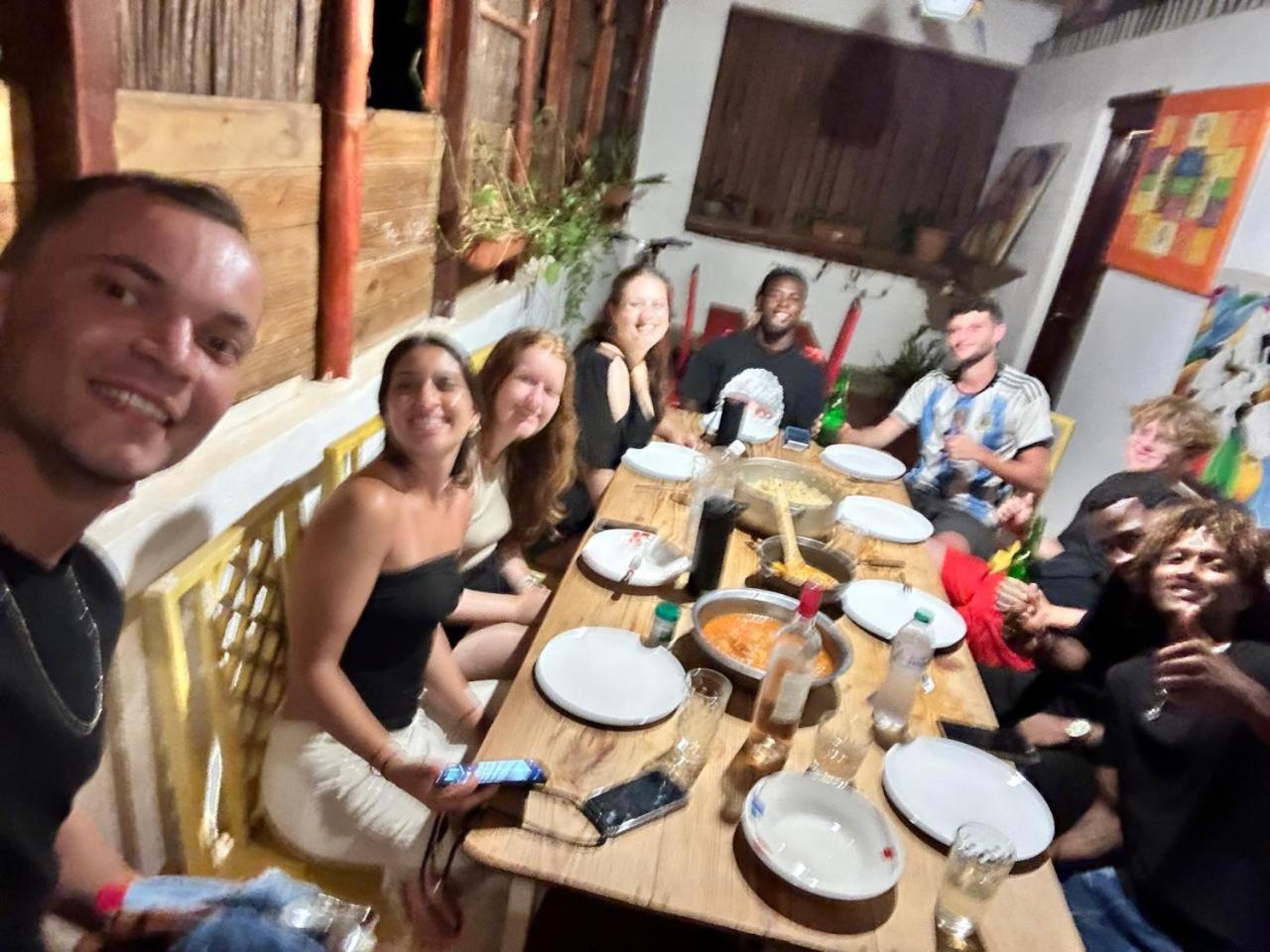 Hostel La Ballena Backpacker Las Galeras Eksteriør billede